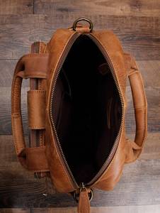 Genuine Leather <b>Men's</b> Messenger <b>Bags</b> Multifunctional Crossbody <b>Shoulder</b> <b>Bag</b> Vintage Leather Belt <b>Bag</b> for <b>Men</b> LMB-0041 - Product Image 2