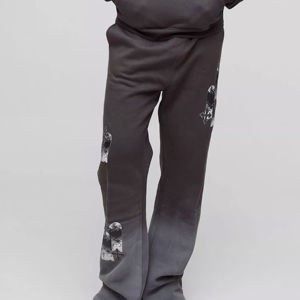 ชุดวอร์มผู้ชายคุณภาพเยี่ยมสำหรับวิ่งจ๊อกกิ้ง รับสกรีนโลโก้ ผ้าฝ้าย 100% สไตล์วินเทจ พร้อมบริการ OEM - Product Image 6