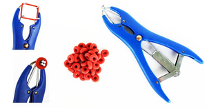 Aplicador Manual de Bandas de Castración de Acero, Instrumento Veterinario Económico Azul Premium, Venta al por Mayor 2025 - Product Image 2