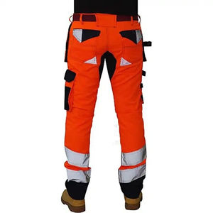 Cintura elástica Hombres Cargo Pantalones Ropa DE TRABAJO Hombres Cargo Pantalones Sueltos Casual Hombres Cargo Pantalones - Product Image 2