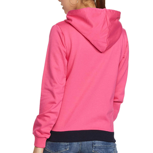 Jersey personalizado con media cremallera para mujer, ropa de calle, logotipo bordado, sudadera recortada de gran tamaño para Yoga, gimnasio, patrón de entrenamiento - Product Image 3