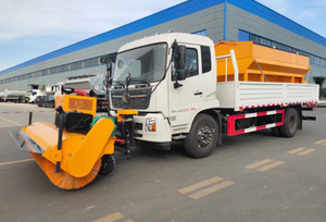 รถบรรทุกตักหิมะ DONGFENG 4*2 เกียร์ธรรมดา ยูโร 5 พร้อมใบมีดตักหิมะและระบบพ่นเกลือละลายหิมะ ขนาด 8-12 ลูกบาศก์เมตร ลดราคา - Product Image 2