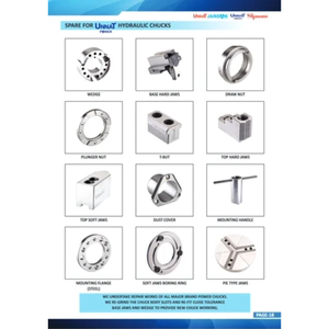 หัวจับแบบ 2 ขากรรไกร พร้อมช่องว่างตรงกลาง ผลิตจากเหล็กเกรดอุตสาหกรรม สำหรับเครื่อง CNC และเครื่องกลึงแบบแมนนวล ราคาดีที่สุด - Product Image 2
