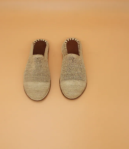 Chaussons en raphia naturel coustmized - Product Image 4
