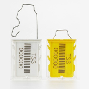 TSS-PL02 Scellé de sécurité transparent à capsule métallique avec fermoir pour chariots <span class=keywords><strong>a</strong></span>ériens et portes d'armoires (xfseal) - Product Image 1