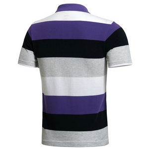 เสื้อโปโลผู้ชายสั่งทำพิเศษ หรูหรา ระบายอากาศ แห้งเร็ว สำหรับฤดูร้อน แขนสั้น พิมพ์ลาย บริการ OEM ODM - Product Image 4