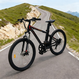 Vélo électrique de montagne pour adultes avec moteur sans balais et batterie au lithium 250W 36V Roues de 26 pouces Fabriqué en Chine - Product Image 1