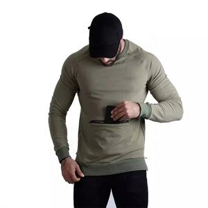 Sweat à capuche à col rond pour homme, sweat-shirt à manches longues en coton pour l'automne et l'hiver - Product Image 1