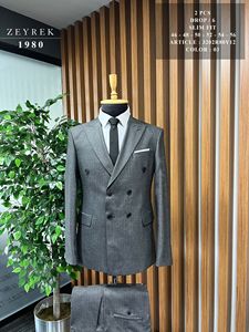 Costume professionnel turc Ouality vedding Costumes sur mesure pour hommes Haute qualité le plus préféré meilleur élégant Fabrication directe - Product Image 5