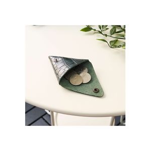 Bamby-Pochette à bijoux en cuir véritable multi-usages marron croco - Product Image 5