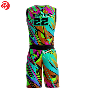 Conjuntos de uniformes de baloncesto para entrenamiento de equipos con logotipo personalizado, ropa deportiva de poliéster Bsci, opción de talla grande, impresión por sublimación, baloncesto - Product Image 5