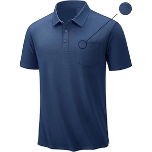 Navy Blue Short Sleeve <b>Polo</b> Shirt Comfortable Summer Wear Navy Blue <b>Sports</b> <b>Polo</b> Shirt Minimal Trendy Style - Product Image 2