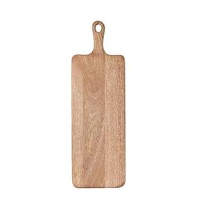 Blocs à découper élégants en bois de mangue avec poignée pour bar, Restaurant et cuisine, planche à découper personnalisée pour la vente en gros - Product Image 6