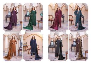 Famosa marca pakistaní, ropa de invierno, vestido Shalwar Kameez para damas, tela de lana transpirable, alta calidad de exportación, indio paquistaní - Product Image 3