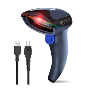 เครื่องสแกนบาร์โค้ด 2 มิติ ไร้สาย แบบชาร์จไฟได้ ใช้แหล่งกำเนิดแสง CMOS รองรับ Mac และ Android สำหรับคลังสินค้า อุตสาหกรรม - Product Image 5