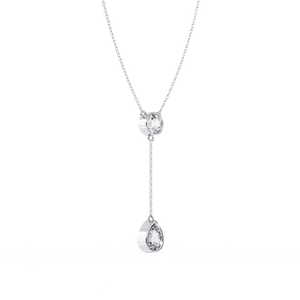 Collar con Colgante de Diamante Cultivado en Laboratorio de Oro de 18K, Hermoso Amuleto para Chicas con Alto Lujo y Estilo - Product Image 5