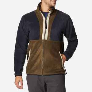 Chaqueta de Forro Polar para Hombre, Informal, para Exteriores, con Cuello Alto, Chaqueta de Forro Polar, Otoño e Invierno 2025, Nueva Chaqueta de Invierno con Múltiples Bolsillos - Product Image 1