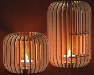 เชิงเทียนไม้เกรดพรีเมี่ยมโครงสร้างทนทานสำหรับใช้ในระยะยาวและแต่งบ้านในราคาที่ดีที่สุด - Product Image 2