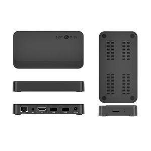 2026 Lemon L1ทีวีแอนดรอยด์10กล่อง H313 4K UHD เครื่องเล่นมีเดียอัจฉริยะอุปกรณ์สตรีมมิ่งฮับทีวี Wi-Fi คู่ BT5.4ความบันเทิงภายในบ้าน - Product Image 4