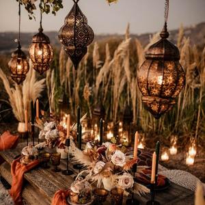 Linterna marroquí para decoración de bodas - Product Image 2