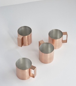 Smooth Texture Good Manufacturing <b>Metal</b> Pure Copper Moscow Mule <b>Mug</b> High on Demand Copper Handle Classic Design - Product Image 1