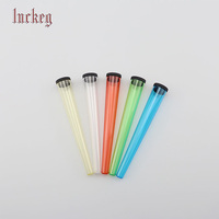 Tuyau d'étanchéité pour cigares en plastique Tube de stockage de cigarettes en plastique nébuliseur 98MM jetable coloré prix de gros