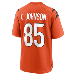 2025 maglia da Football americano cucita da Cincinnati più venduta 83 tutto JR 85 C. Johnson 29 Taylor-Britt uniforme da uomo Bengals - Product Image 5