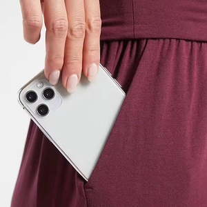 กางเกงโยคะยาวเต็มรูปแบบน้ำหนักเบาลำลองทรงหลวมกางเกงจ็อกเกอร์ไซส์ใหญ่พิเศษปิดเอวยางยืดลายพื้นสำหรับใส่ออกกำลังกายวิ่ง - Product Image 5