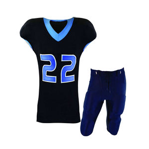 Jersey de Fútbol Americano Personalizado con Bordado, para Hombre, Tallas Grandes, Nuevo, 100% Poliéster, Transpirable, Uniforme Sublimado - Product Image 6