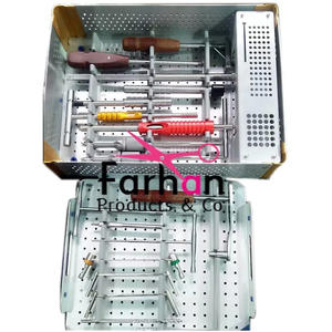 Juego de instrumentos DHS y DCS con caja gráfica Instrumento quirúrgico ortopédico - Product Image 1