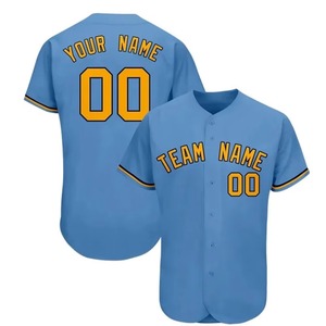 Meilleure vente Baseball Sports Jersey jeunesse adulte personnalisé équipe couleurs Service de fabrication rapide - Product Image 3