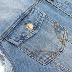 Nouveau gilet en denim d'hiver respirant pour hommes, vente chaude, 100% coton, sans manches, vêtement décontracté - Product Image 4