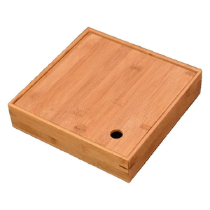 Bamboo food gift box Handmade Bamboo Box Eco-Friendly Natural Home Table Decor Wholesale Made by VgreenArt from Vietnam - Product Image 2