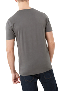 Camiseta de gimnasio de compresión para hombre con estampado de logotipo personalizado, camiseta de gimnasio de compresión personalizada con material de poliéster de nuevo diseño delgado - Product Image 4