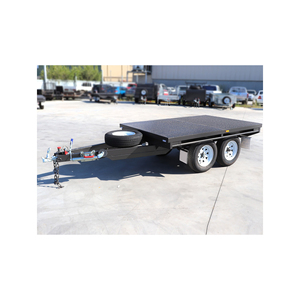 Remolques de Carga de Alta Calidad, Gran Tamaño, Extensión de Longitud, Plataforma Plana, Carga Máxima de 1000 kg, Marca Personalizada, Origen DE - Product Image 2