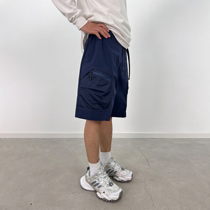 Short de sport de plein air en polyester 100% pour hommes Short cargo décontracté de haute qualité respirant avec short à taille élastique - Product Image 3