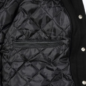 ผู้ผลิตเสื้อแจ็คเก็ตเบสบอลแบบกำหนดเองสำหรับแบรนด์ต่างๆ เสื้อแจ็คเก็ตนักเรียนมัธยมปลายแบบกำหนดเอง พร้อมแพทช์สั่งทำ ขายส่ง - Product Image 3