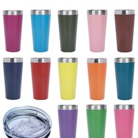 Taza de impresión personalizada para acampar, beber cerveza, agua, aislamiento térmico, termo de Metal, vaso de café, taza de acero inoxidable