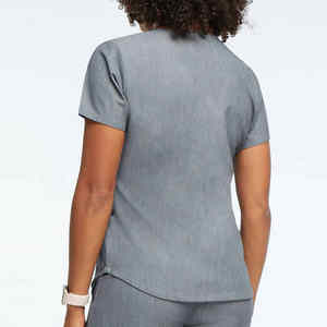 Uniforme d'infirmière dernier style, nouveau design, gommage médical élégant, ensembles d'uniformes d'infirmière médicale pour femmes - Product Image 2