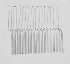 Juego de Curetas Neuroquirúrgicas Transesfenoidales para Hipófisis Hardy, de Acero, Manuales, de la Mejor Calidad, con Certificación CE, 12 Piezas, para Uso Hospitalario, SurgiRight - Product Image 1