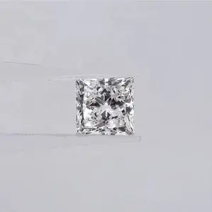 Отличная бриллиантовая огранка DEF VS1 HPHT CVD Алмазная Лаборатория выросла лучшая звезда свободная оптовая цена за карат белый BS принцесса Хэнань