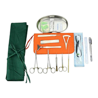 Kit de double blepharoplastie 18 pièces – Instruments manuels hémostatiques pour lifting des paupières, chirurgie ophtalmique, sourcils, cataracte et chirurgie plastique – Qualité allemande