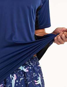 Wholesale Custom Sublimation Short Sleeve <b>Rash</b> <b>Guard</b> MMA <b>BJJ</b> Spandex Swimwear Active Tops - Product Image 6