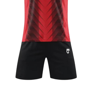 ชุดเครื่องแบบฟุตบอลแบบระเหิดชุดฝึกซ้อมแบบแห้งเร็วสำหรับทีมสโมสรดีไซน์ใหม่ - Product Image 5