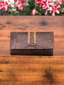 Cartera elegante de cuero genuino para mujer - Product Image 2