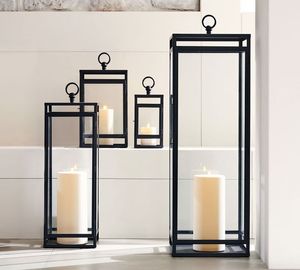 Exquisite Wooden Candle <b>Lantern</b> for Home Decor Festive <b>Christmas</b> Celebrations in Living Room Patio for Other Candle Holders Jars - Product Image 1