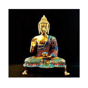 Esculturas tradicionales de latón para decoración del hogar que mejoran los interiores con encanto patrimonial y exquisito diseño artístico - Product Image 3