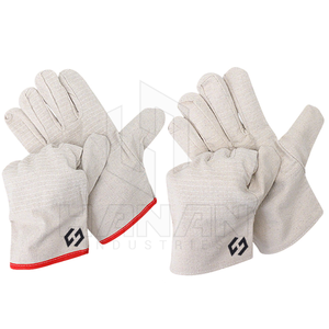 Gants de sécurité pour mécaniciens professionnels Assemblage en cuir de vache Gants de travail anti-coupure et anti-choc - Product Image 3