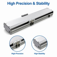 Module de glissière linéaire à vis à billes BSC13, actionneur linéaire électrique avec moteur pas à pas NEMA, rail compact haute rigidité pour machine CNC