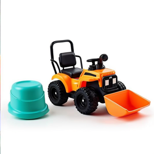 รถขุดขนาดเล็กแบบขี่ได้พร้อมล้อ ของเล่นและอุปกรณ์เสริมสำหรับเด็ก - Product Image 2
